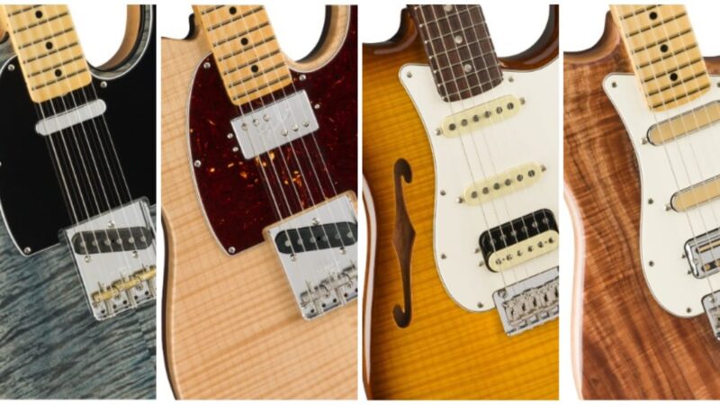 Nuevas Fender Rarities Series, con tapas flameadas
