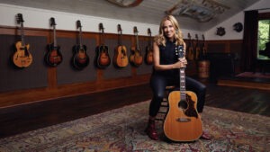 Sheryl Crow con su Gibson Country Western de 1962