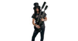 Slash con su Gibson EDS-1275