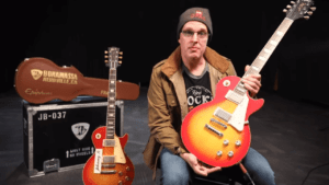 Epiphone Les Paul Standar 1960 Norm Burst Joe Bonamassa Portada.