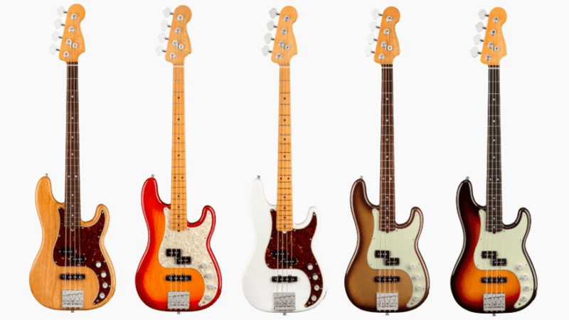 New Fender Precision Bass American Ultra