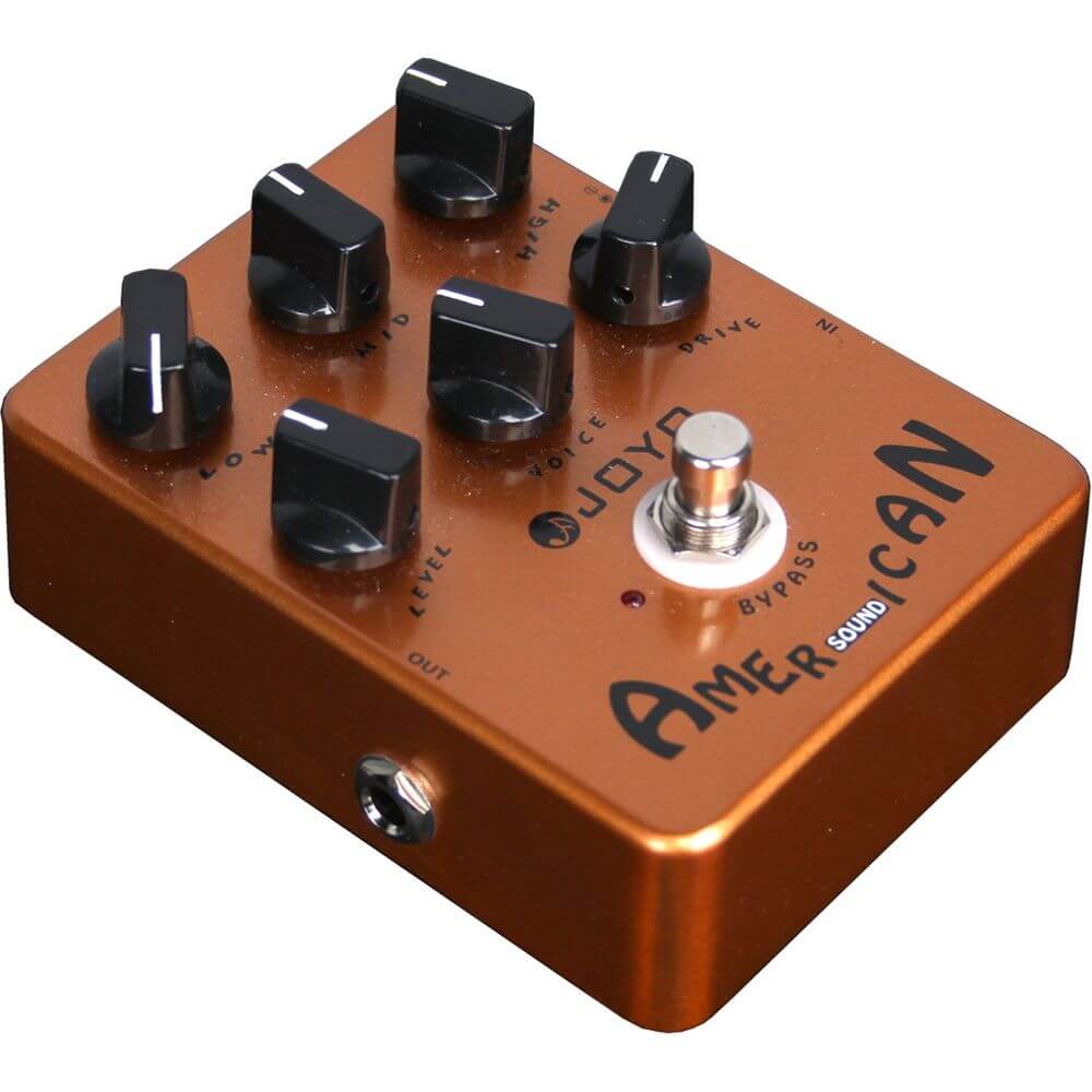 Joyo JF-14 American Sound: Es un preamp que puede ser usado como Overdrive con excelentes resultados.