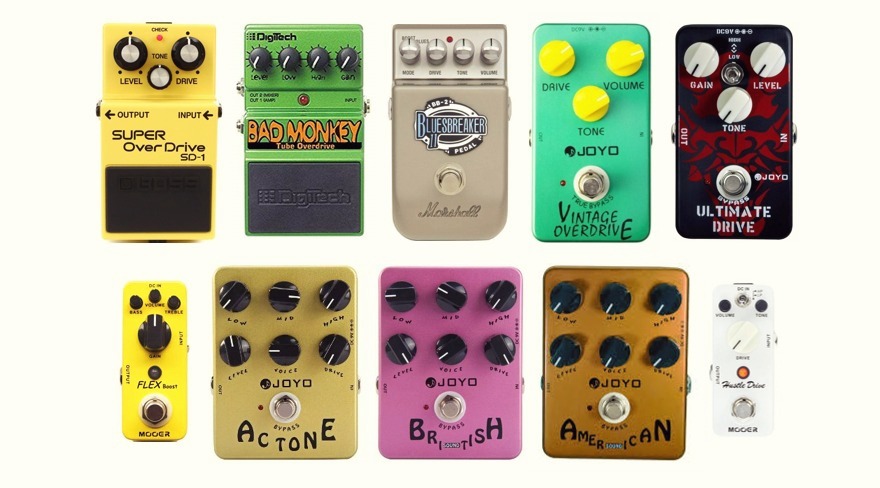 groef Anemoon vis Tussen Best cheap guitar overdrive pedals for beginners - Guitarriego