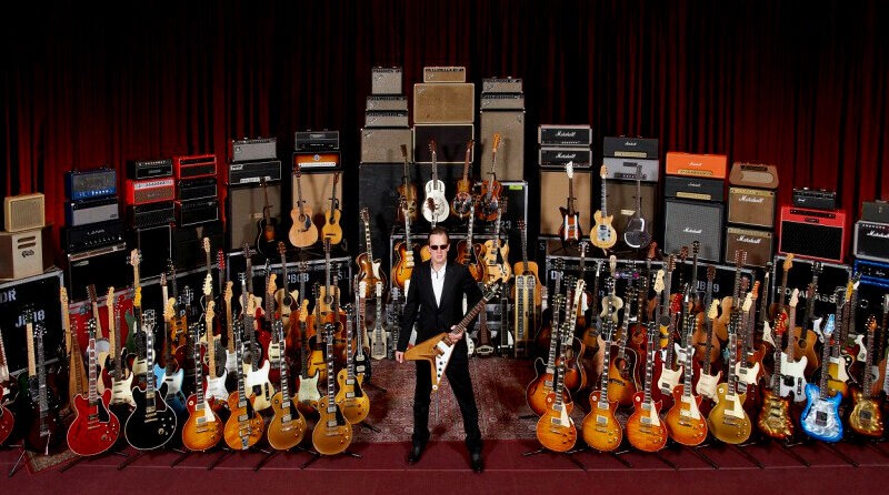 Joe Bonamassa revealed how many guitars and amps his collection has