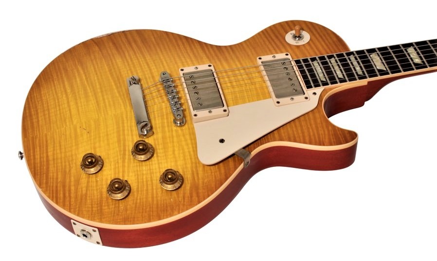 Tune-O-Matic 브리지가 있는 Gibson Les Paul 1959 RI