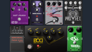 Plug-ins de Pedales de Guitarra de Distorsión, Overdrive y más