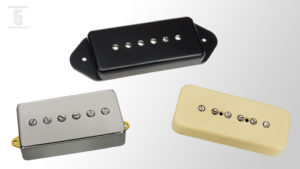 Pastillas DiMarzio Fantom P90s formato Soapbar, Dog Ear, P94