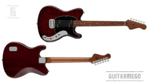 G&L 40 Aniversario Ruby Edition CFL Research CLF Espada Custom Shop