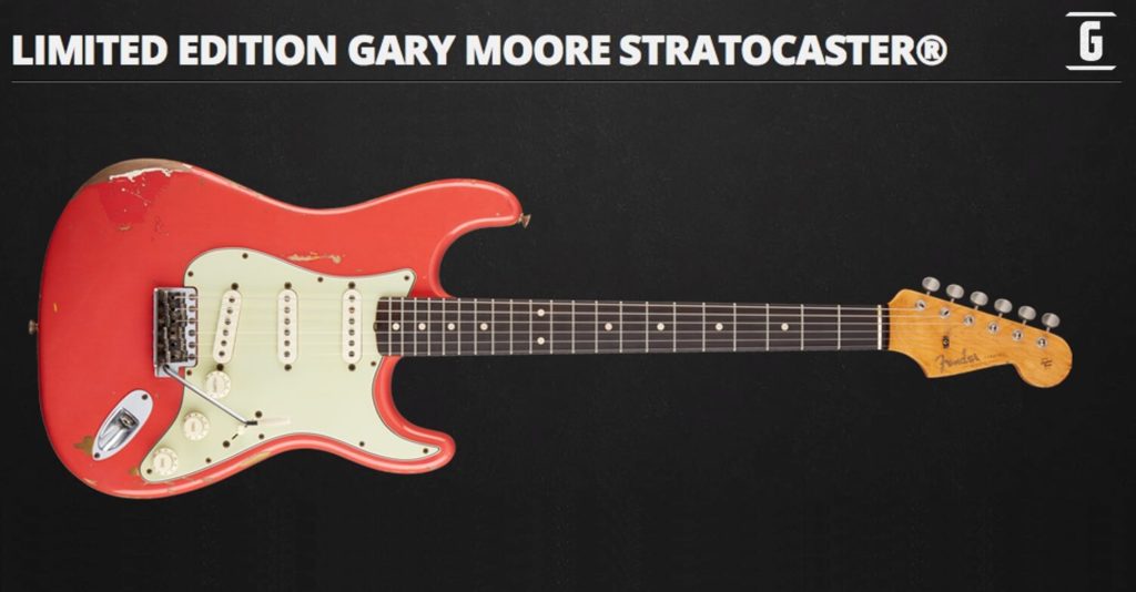 gary moore stratocaster fiesta red