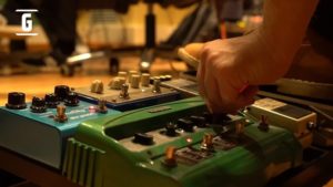 Pedales de efectos usados por el FX Loop