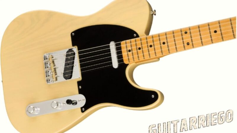 Nueva Fender Broadcaster 70 Aniversario, homenaje al mítico modelo