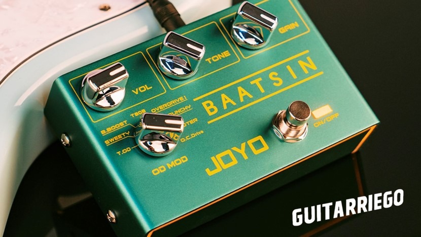 Joyo presenta su nuevo pedal Baatsin que incluye 8 overdrives distintos