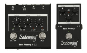 Sadowsky SPB-1 y SPB-2 preamps de bajo con el clásico tono de la marca.