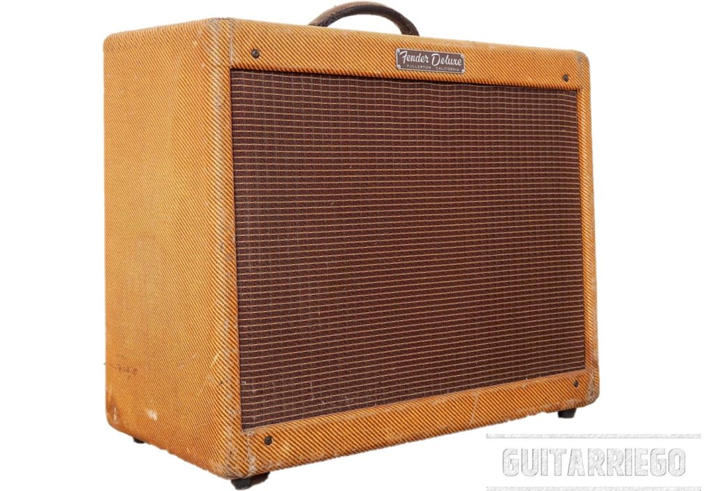 Fender 5E3 Deluxe "Tweed", uno dei più classici amplificatori per chitarra.