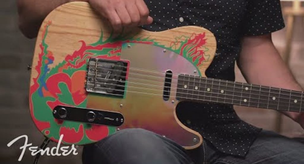 Fender Telecaster Jimmy Page Unterschrift
