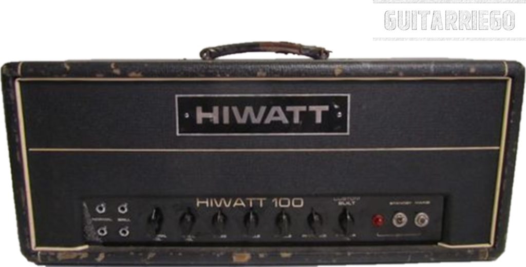 1969 年的 Hiwatt Custom 100 DR103