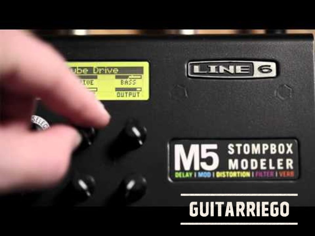 Rückblick und Meinungen zu Line 6 M5 Stompbox: Betrieb und Verwendung.