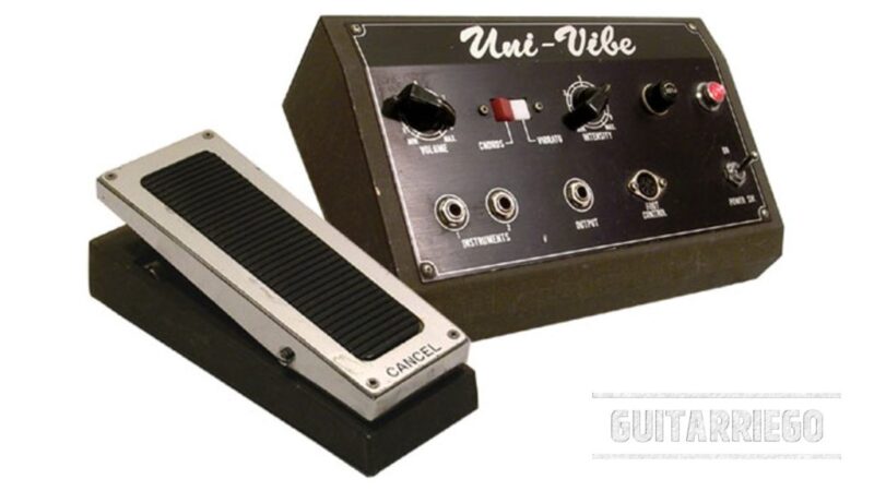 Uni-Vibe: un pedal de efecto clásico de guitarra