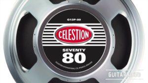 Celestion Seventy 80 / G12P-80 altavoz parlante speaker guitarra características y opiniones