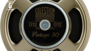 Celestion Vintage 30 (V30), altavoz de guitarra
