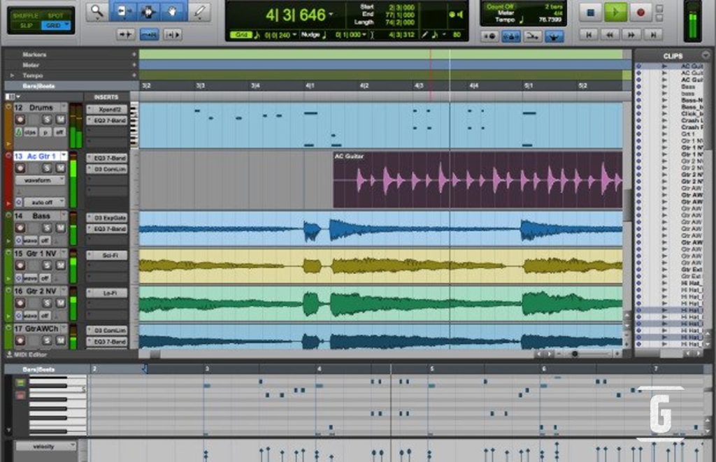 Avid Pro Tools First는 모든 기타리스트, 뮤지션이 사용할 수 있는 음악 또는 무료 기타를 편집할 수 있는 최고의 프로그램입니다.