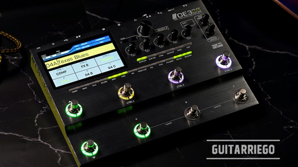 Mooer GE300 LITE: nuova pedaliera multieffetto compatta