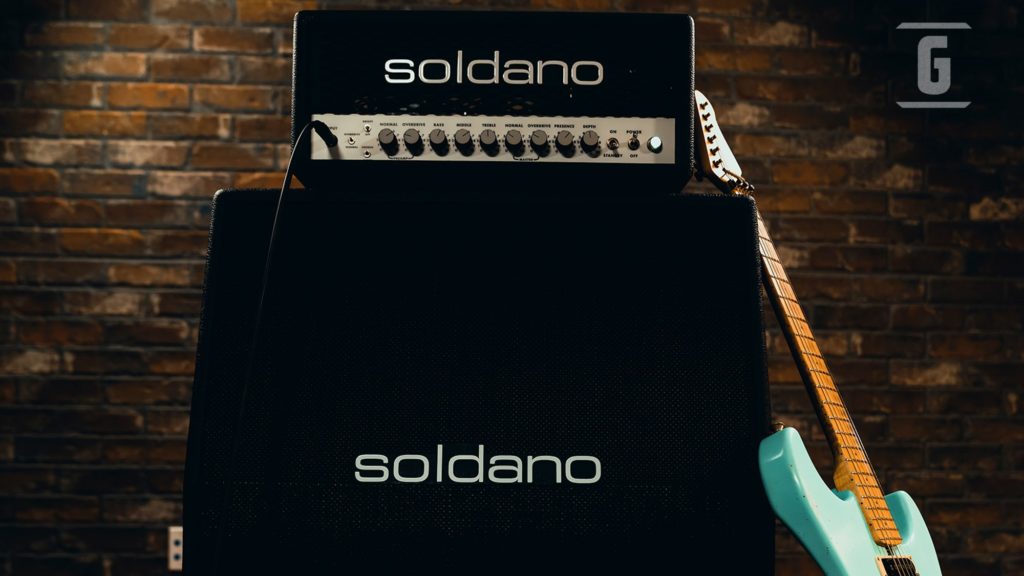 A versão mais compacta e moderna do clássico Soldano Super Lead Overdrive SLO 100.