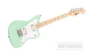 Squier Mini Jazzmaster HH en Surf Green, nueva guitarra para niños