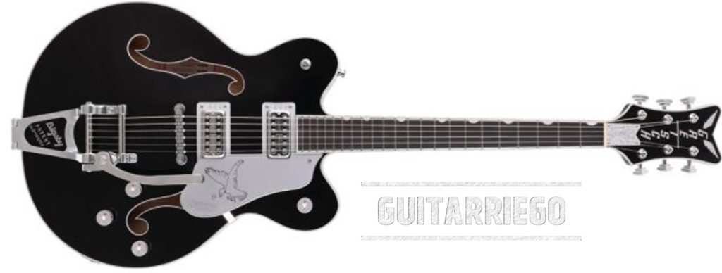 Gretsch G6636TSL Players Edition Silver Falcon Bigsby, una de las nuevas guitarras eléctricas