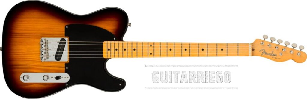Fender Esquire 70th Anniversary Sunburst de dos tonos