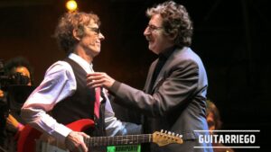 Rezo por vos: Acordes, tablatura y letra de la canción de El Flaco Luis Alberto Spinetta y Charly García para tocar en guitarra.