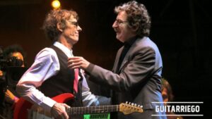 Rezo por vos: Acordes, tablatura y letra de la canción de El Flaco Luis Alberto Spinetta y Charly García para tocar en guitarra.