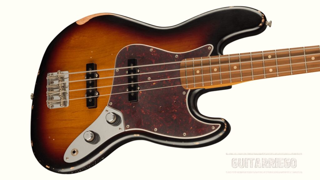 Fender lance la nouvelle basse Jazz Bass Road Worn 60th Anniversary