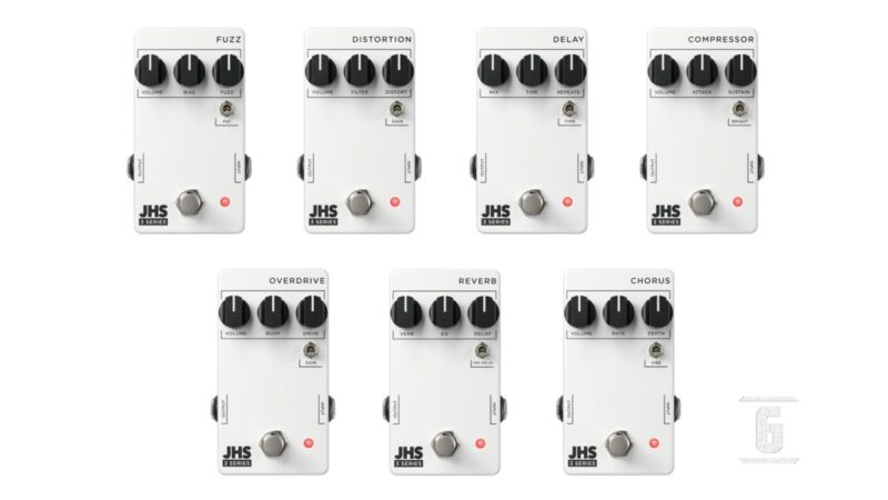 JHS Pedals 3 Series: New Budget Line Effects Pedals