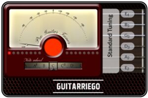 Free Online Guitar Tuner: Tune Your Guitar Or Any Instrument - Guitarriego