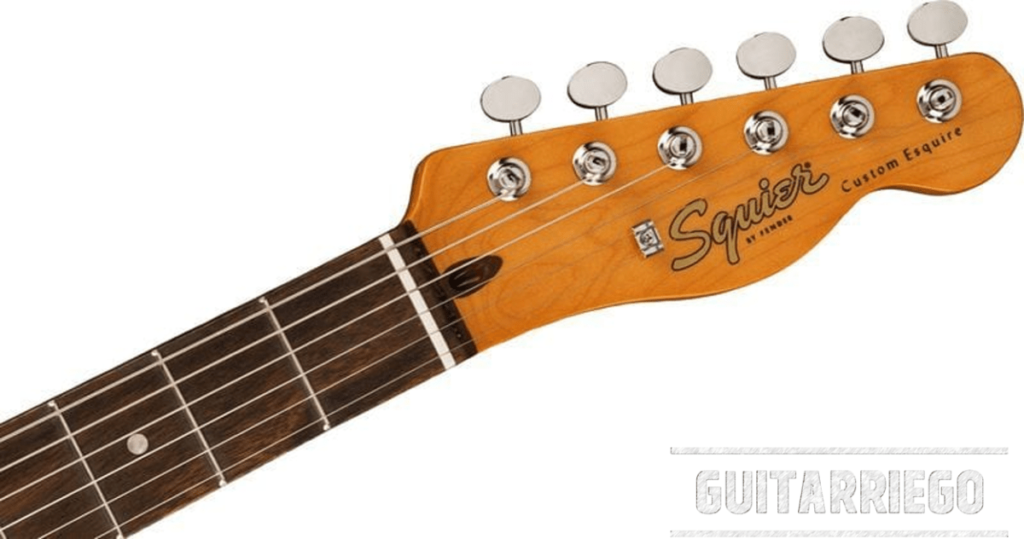 Squier Esquire Custom tuners