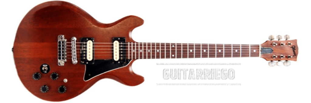 Gibson 335S Custom, die Solidbody-Version der 335, die 1980 auf den Markt kam und 1981 eingestellt wurde.