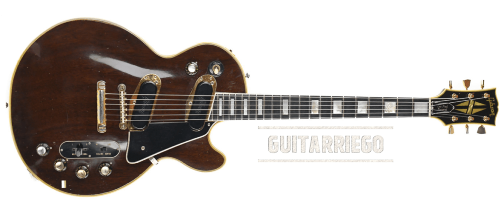 Gibson Les Paul Personal se fabricó entre 1969 y 1973.