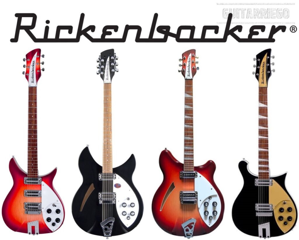 Rickenbacker: La marca pionera de guitarras eléctricas.