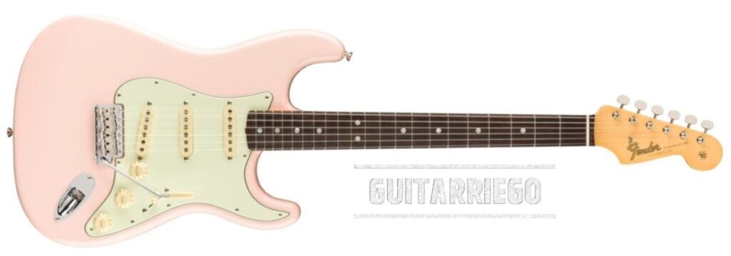 Fender Stratocaster American Original Series anni '60 Shell Pink.