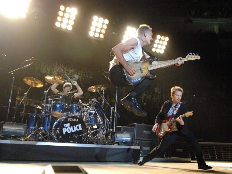 The Police foi a banda de rock mais influente dos anos 80.
