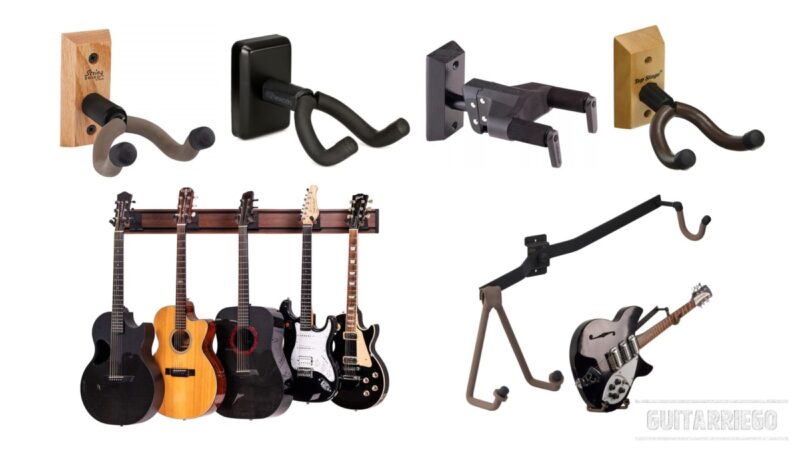 Soporte de pared para guitarra: mejores opciones y características