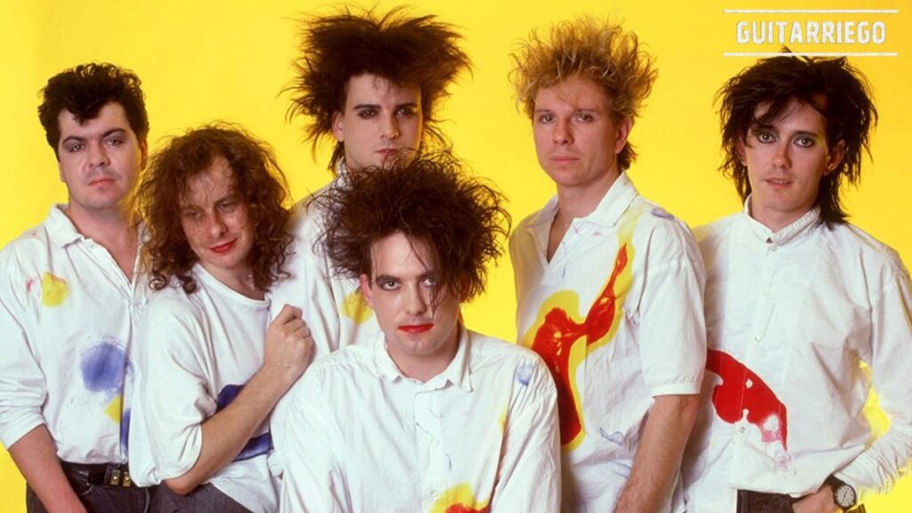 The Cure una band iconica che ha segnato uno stile musicale negli anni '70.