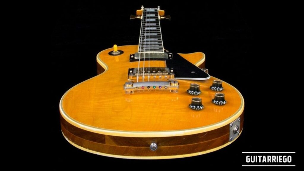 Gibson Les Paul Custom with Pancake body, made in the Company's worst years for purist aficionados.