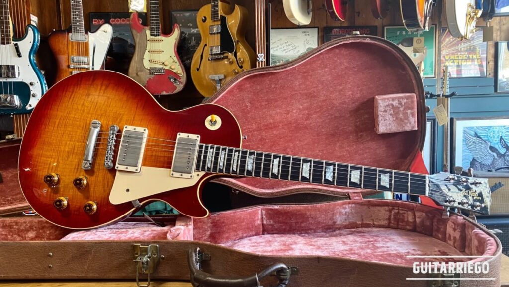 Gibson Les Paul 史前重新发行定制商店版 1986 年。